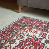 トライバル ラグ 155×100cm イラン手織り 一点物