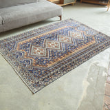 トライバル ラグ 220×155cm イラン手織り 一点物