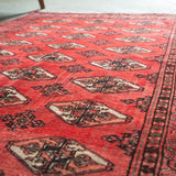 Tribal Rug 145×110cm 手織りトライバルラグ トルクメン 