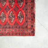 Tribal Rug 145×110cm 手織りトライバルラグ トルクメン 