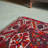 トライバル ラグ 210×155cm イラン手織り 一点物