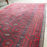 トライバル ラグ 216×112cm イラン手織り 一点物