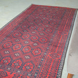 トライバル ラグ 216×112cm イラン手織り 一点物