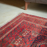 Tribal Rug 183×96cm 手織りトライバルラグ バルーチ 