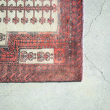 トライバル ラグ 140×84cm イラン手織り 一点物