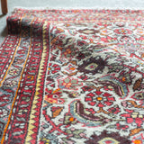 トライバル ラグ 127×80cm イラン手織り 一点物