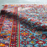 トライバル ラグ 130×80cm イラン手織り 一点物