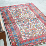 トライバル ラグ 125×77cm イラン手織り 一点物