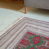 トライバル ラグ 185×130cm イラン手織り 一点物