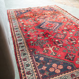 Tribal Rug 197×128cm 手織りトライバルラグ ハメダン 