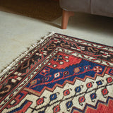 Tribal Rug 193×140cm 手織りトライバルラグ ハメダン