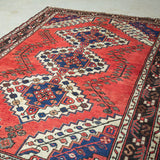 Tribal Rug 193×140cm 手織りトライバルラグ ハメダン