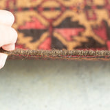 トライバル ラグ 133×57cm イラン手織り 一点物