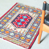 トライバル ラグ 82×64cm イラン手織り 一点物