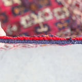 トライバル ラグ 73×33cm イラン手織り 一点物