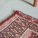 トライバル ラグ 83×35cm イラン手織り 一点物