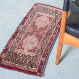 トライバル ラグ 83×35cm イラン手織り 一点物