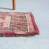 トライバル ラグ 83×35cm イラン手織り 一点物
