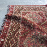 トライバル ラグ 83×35cm イラン手織り 一点物