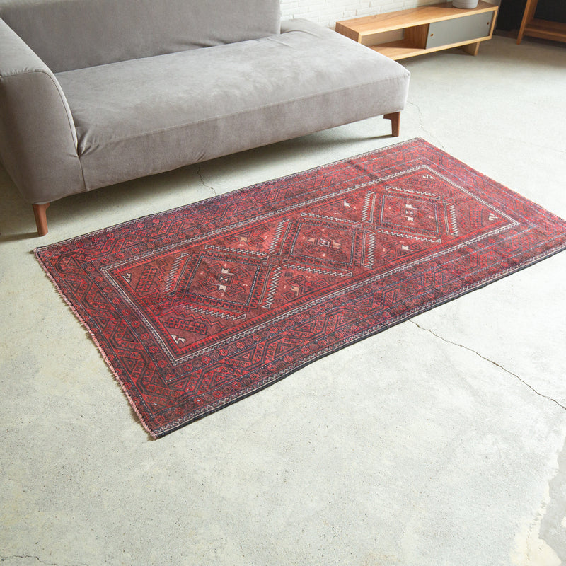 Tribal Rug 190×102cm 手織りトライバルラグ バルーチ | G.E.M ONLINE