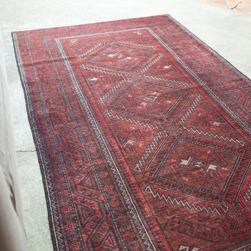 Tribal Rug 190×102cm 手織りトライバルラグ バルーチ | G.E.M ONLINE