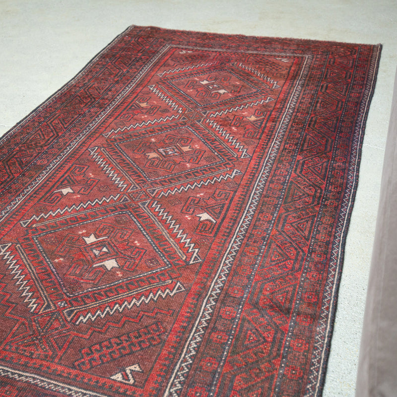Tribal Rug 190×102cm 手織りトライバルラグ バルーチ | G.E.M ONLINE