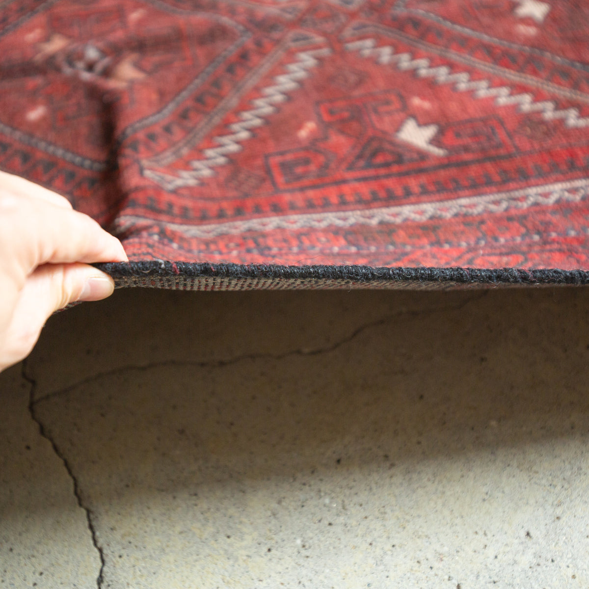 143×90 ヴィンテージラグ 手織り　バルーチラグ Tribal Rug 190×102cm 手織りトライバルラグ バルーチ | G.E.M ONLINE