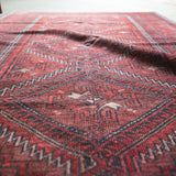 Tribal Rug 190×102cm 手織りトライバルラグ バルーチ