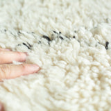 ベニワレン ラグ 130×70cm モロッコ手織り 一点物
