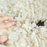ベニワレン ラグ 125×65cm モロッコ手織り 一点物