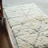 ベニワレンラグ 120×80cm モロッコ手織り 一点物