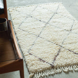 ベニワレン ラグ 120×75cm モロッコ手織り 一点物