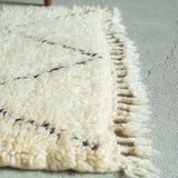 ベニワレン ラグ 120×75cm モロッコ手織り 一点物