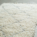 ベニワレン ラグ 115×75cm モロッコ手織り 一点物