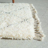 ベニワレン ラグ 115×75cm モロッコ手織り 一点物