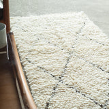 ベニワレン ラグ 120×65cm モロッコ手織り 一点物