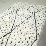 ベニワレン ラグ 195×116cm モロッコ手織り 一点物