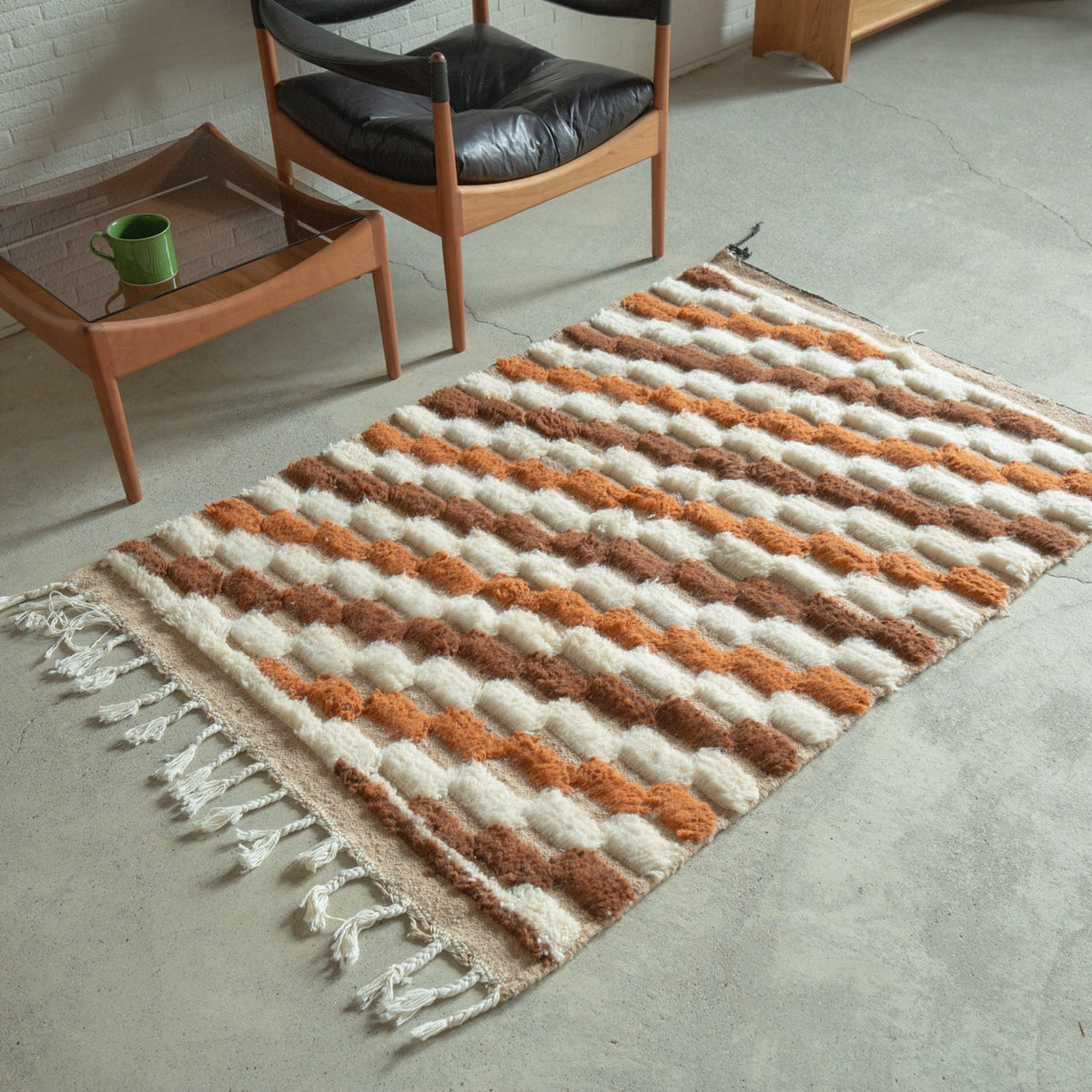 専用ACTUS ベニワレン絨毯ラグ 北欧デザインラグ TOCORU Series ベニワレン Diamond カットパイル