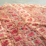 ベニワレン ラグ 87×72cm モロッコ手織り 一点物