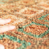 ベニワレン ラグ 86×72cm モロッコ手織り 一点物