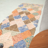 ボシャルウィット ラグ 237×80cm モロッコ手織り 一点物