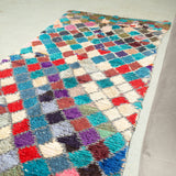 ボシャルウィット ラグ 205×98cm モロッコ手織り 一点物
