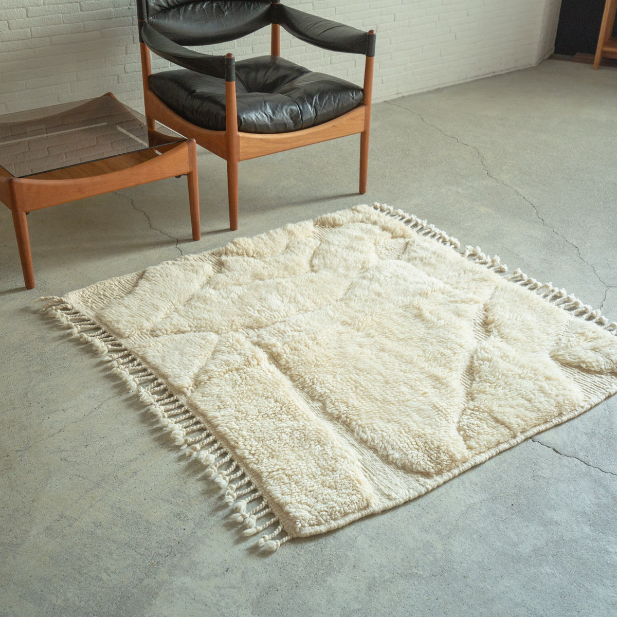 【希少】L163cm 大判！フカフカ トゥルラグ ヴィンテージラグ　ベニワレン 限定セール】L163cm 大判！ トゥルラグ ヴィンテージラグ ベニワレン