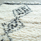 Beni Ouarain 83×68cm モロッコ手織り 一点物