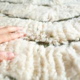 Beni Ouarain 221×143cm モロッコ手織り 一点物