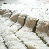 Beni Ouarain 221×143cm モロッコ手織り 一点物