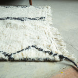 Beni Ouarain 205×125cm モロッコ手織り 一点物