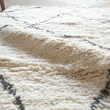 Beni Ouarain 223×150cm モロッコ手織り 一点物