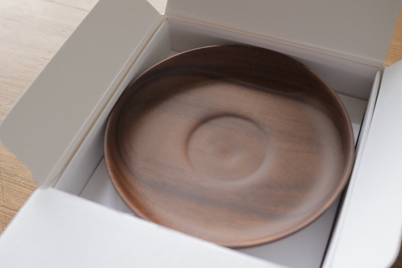 Taiwan Acacia Wood Coffee Saucer 131<span>タイワン アカシア ウッド コーヒーソーサー131</span>