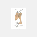 【受注販売】山口一郎「owl」A3 フレーム付き<span>